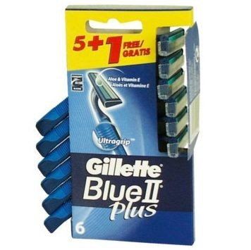 Jednorazové holiace strojčeky Blue II Holiace strojčeky