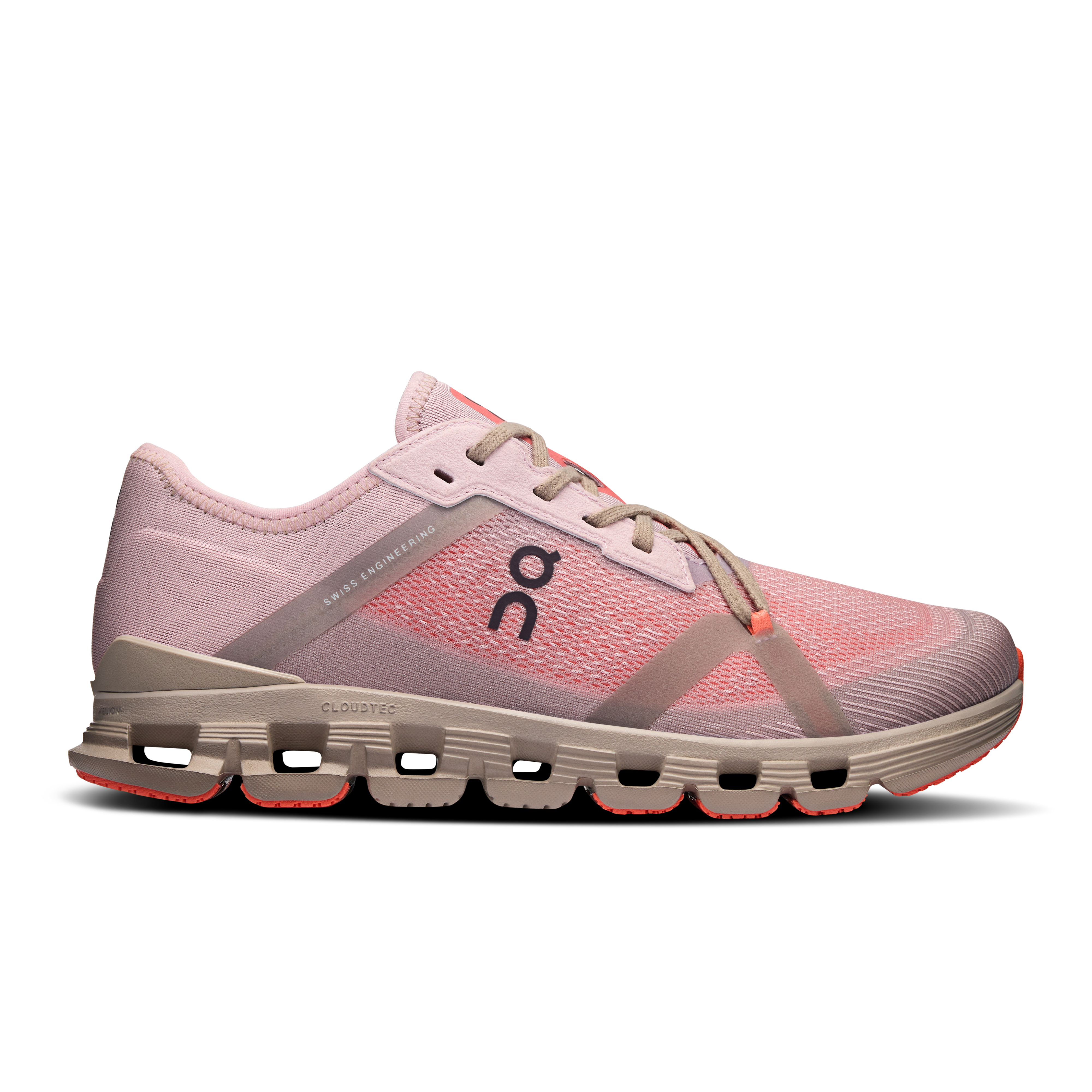 On Naisten Cloud X 4 AD Mauve | Lohenpunainen