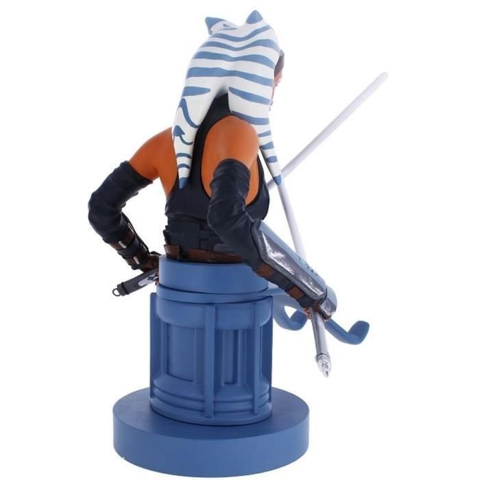 Supporto per statuetta e caricabatterie per controller e smartphone - EXQUISITE GAMING - AHSOKA TANO