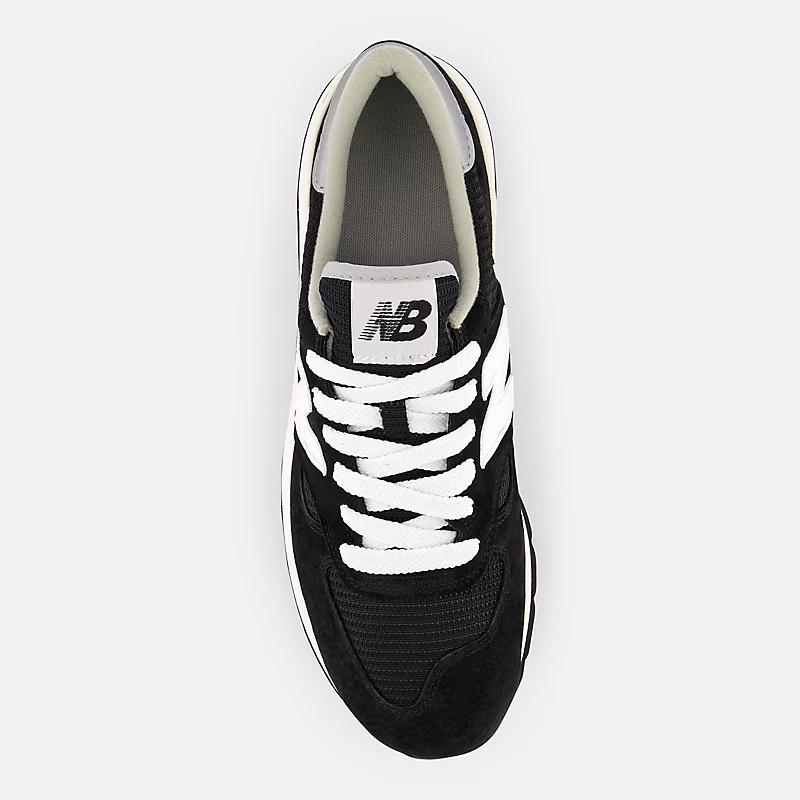 FABRICAT în SUA Pantofi bărbătești 990v1 Core – Negru cu alb