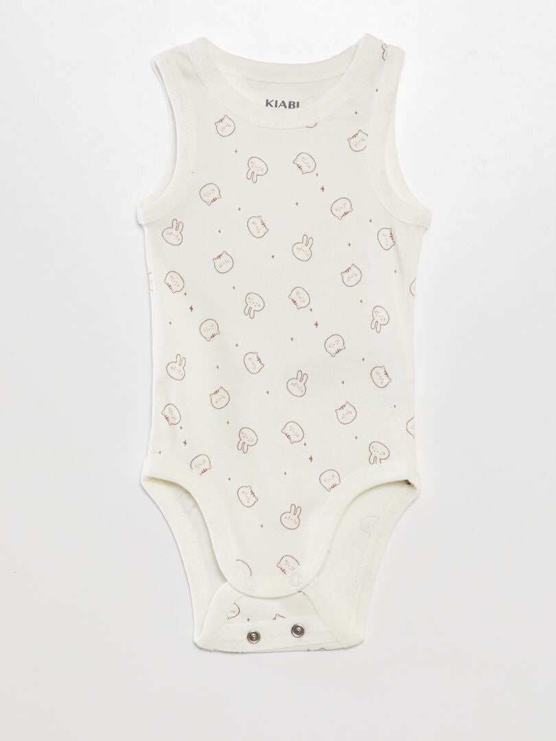 Conjunto de 2 bodys - BLANCO