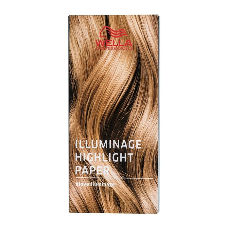 Wella Professionals matu sprādžu marķiera loksnes, fluorescējošs papīrs - 25 cm