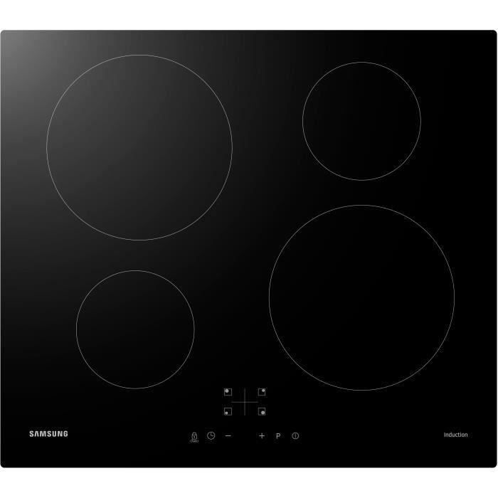 SAMSUNG Induktionskochfeld – 4 Kochzonen – B 59 x T 57 cm – NZ64M3NM1BB/UR