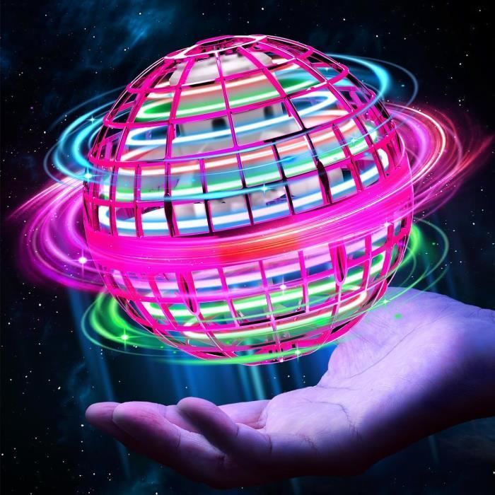 Light-Up Flying Ball - Magic - 360° Rotation - Smart Sensor - Child Safety - USB Rechargeable