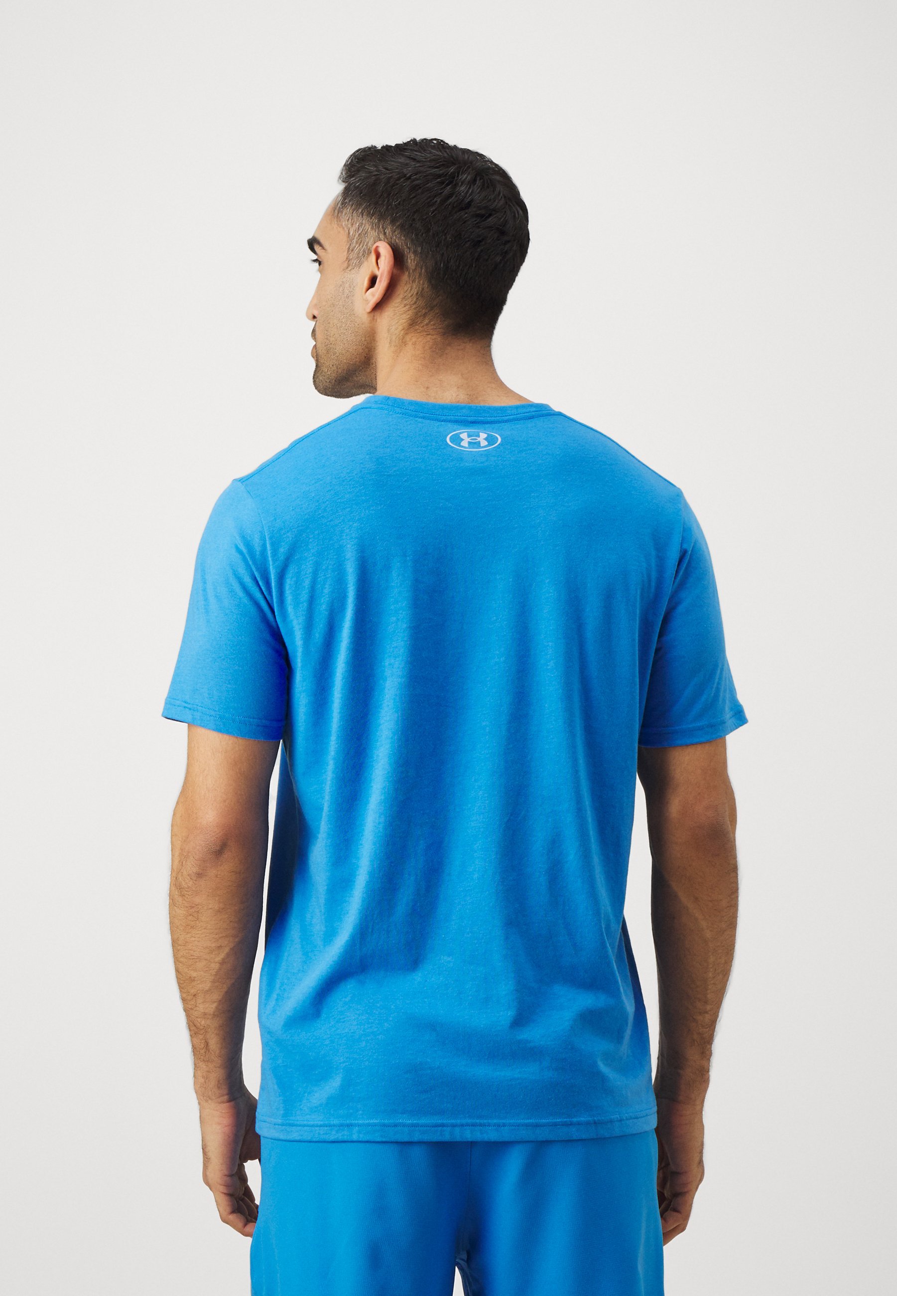 Logo Under Armour sul petto a sinistra - T-shirt stampata - blu atlantis/blu calm