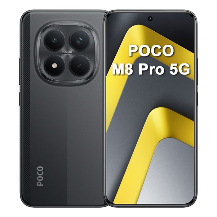 Smartphone - XIAOMI - POCO M8 Pro 5G - 8 Go RAM - 256 Go - Snapdragon® 7s Gen 4 Écran AMOLED 6,83