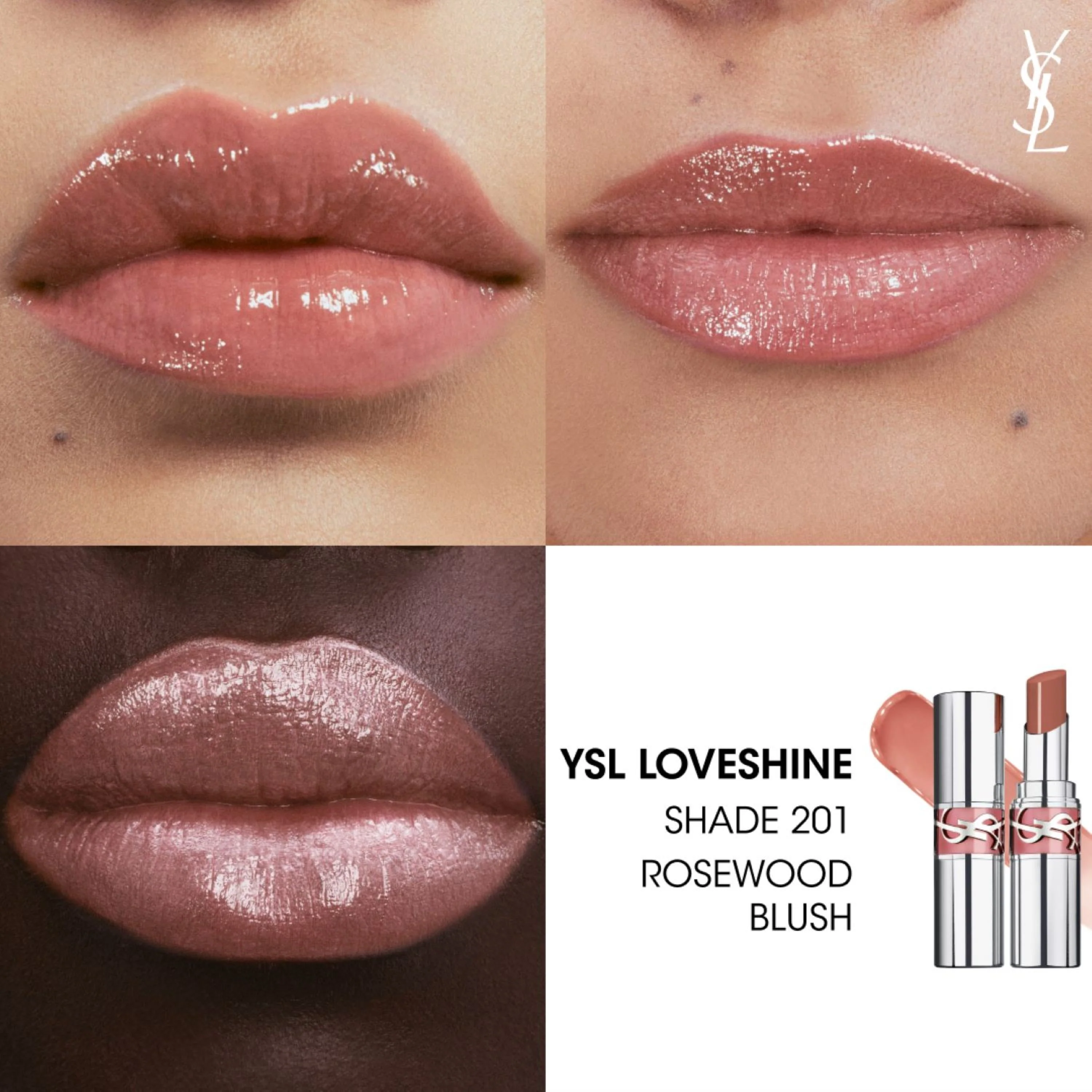 Labbra YSL Loveshine - Rossetto brillante, Rossetto
