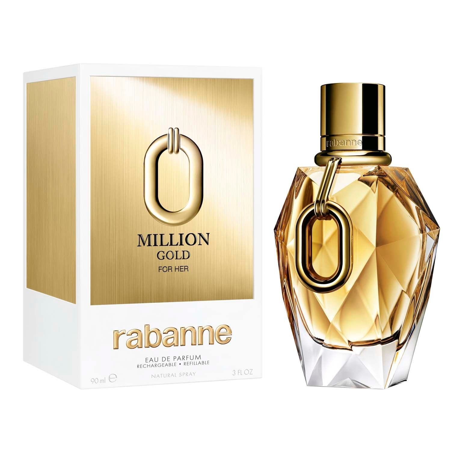 Parfumska voda Rabanne Million Gold For Her - 30 ml