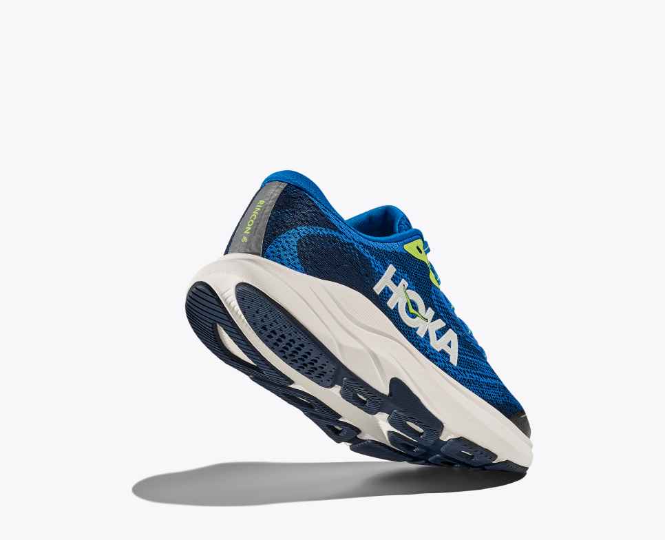 HOKA Rincon 4 Elektrisch Kobalt / Varsity Marineblauw