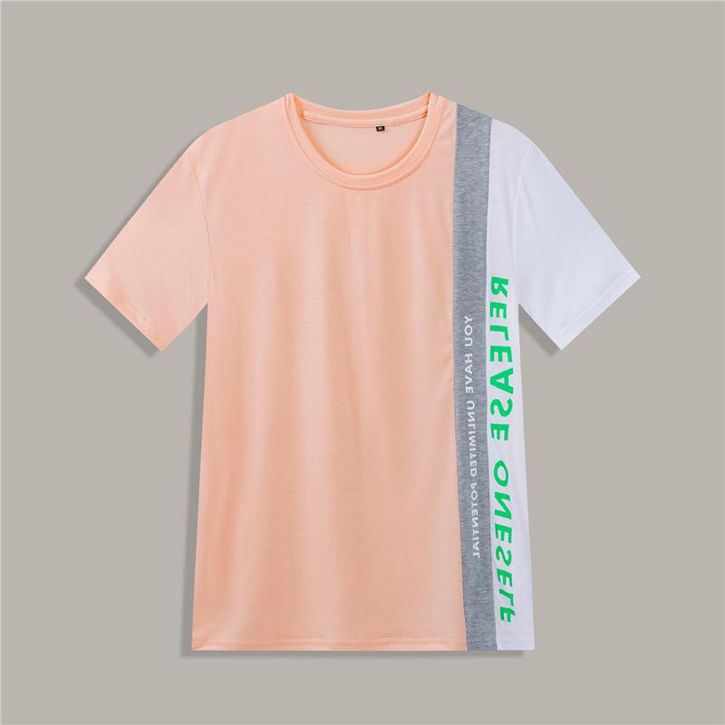 Summer Fashion Men Striped T Shirt Short Sleeve Casual Hip Hop Tshirt Breathable O Neck Print Tees Tops Streetwear Clothing