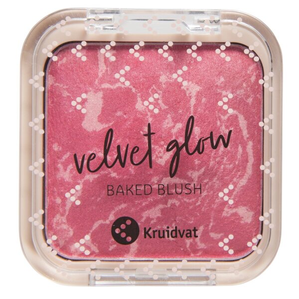 Kruidvat Velvet Glow 040 Pink Pop Baked Blush<br>6g