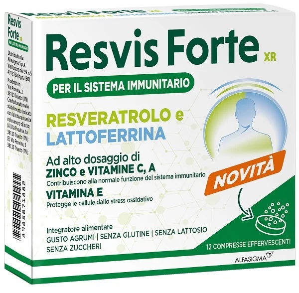 RESVIS Resvis Forte Xr 12Cpr Efferv