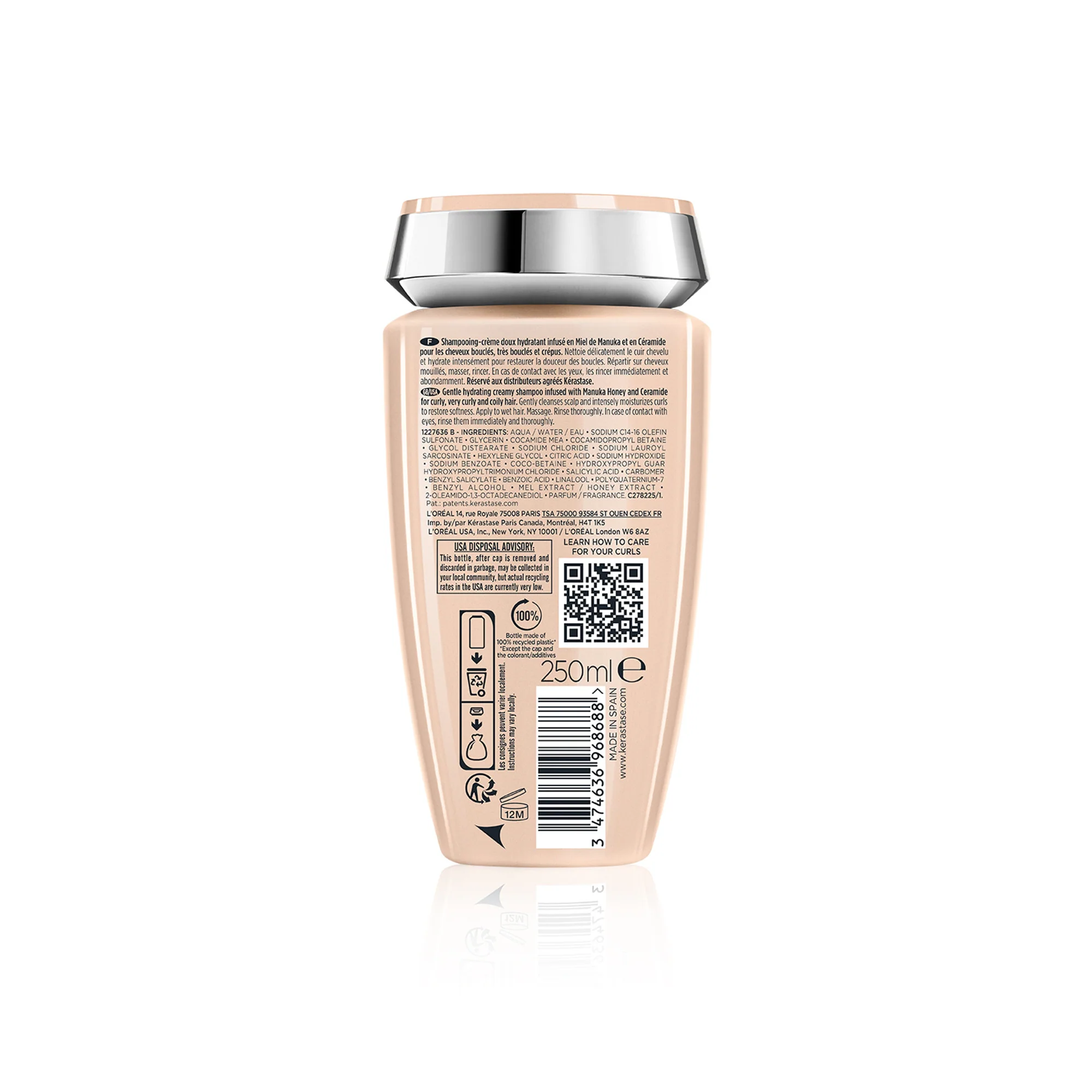 Curl Manifesto Bain Hydratation Douceur - Shampoo Ricci Definiti
