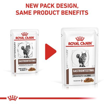 Royal Canin Veterinary Cat - Gastrointestinale voeding met een matig aantal calorieën in jus
