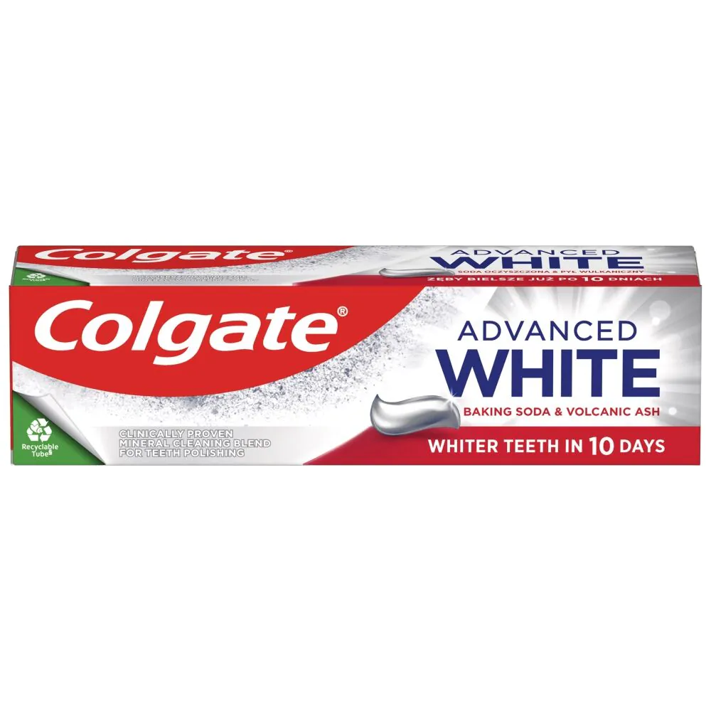 Colgate Advanced White Baking Soda & Volcanic Ash Pasta do zębów