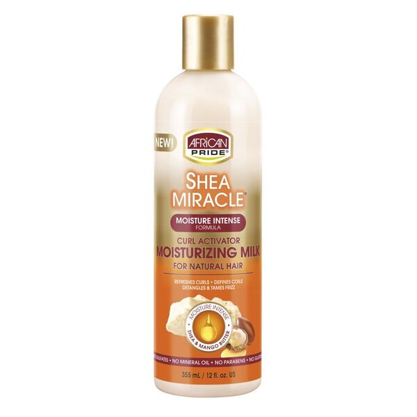 African Pride hidratantna krema za svilenkaste kovrče s shea maslacem<br>355ml