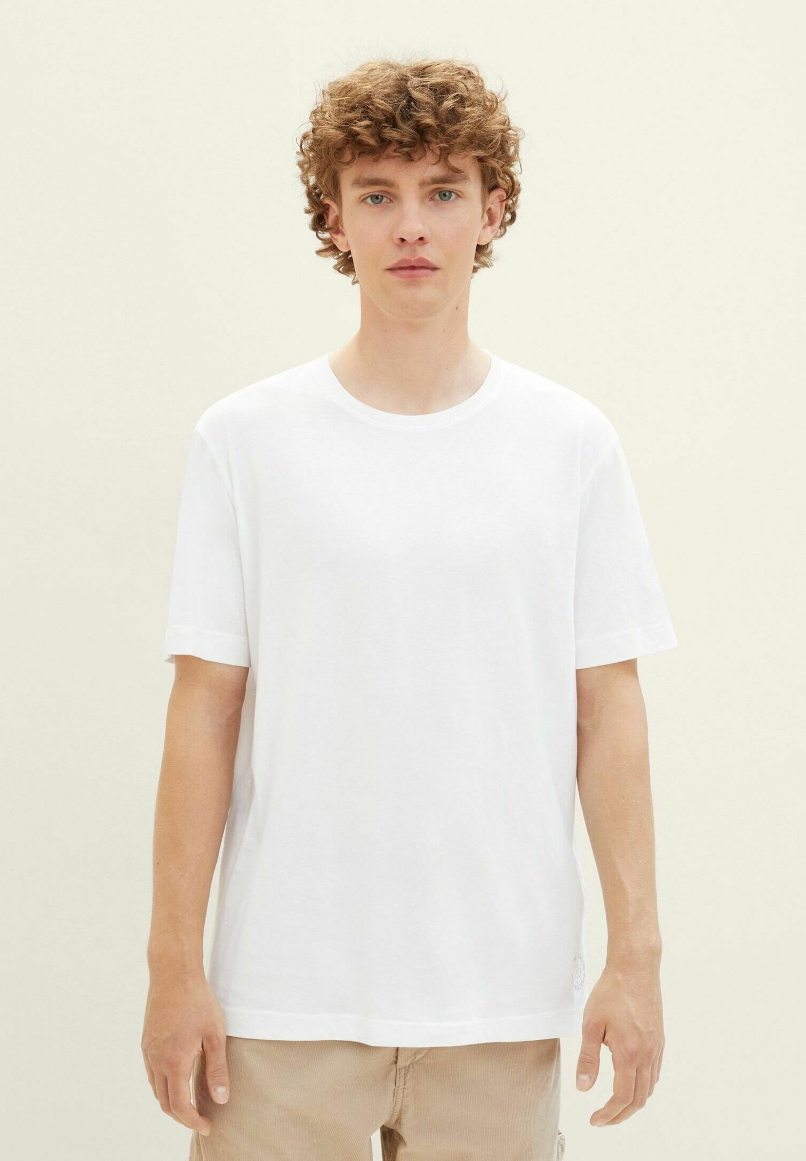 Lot de 4 t-shirts Tom Tailor - T-shirt basique - blanc