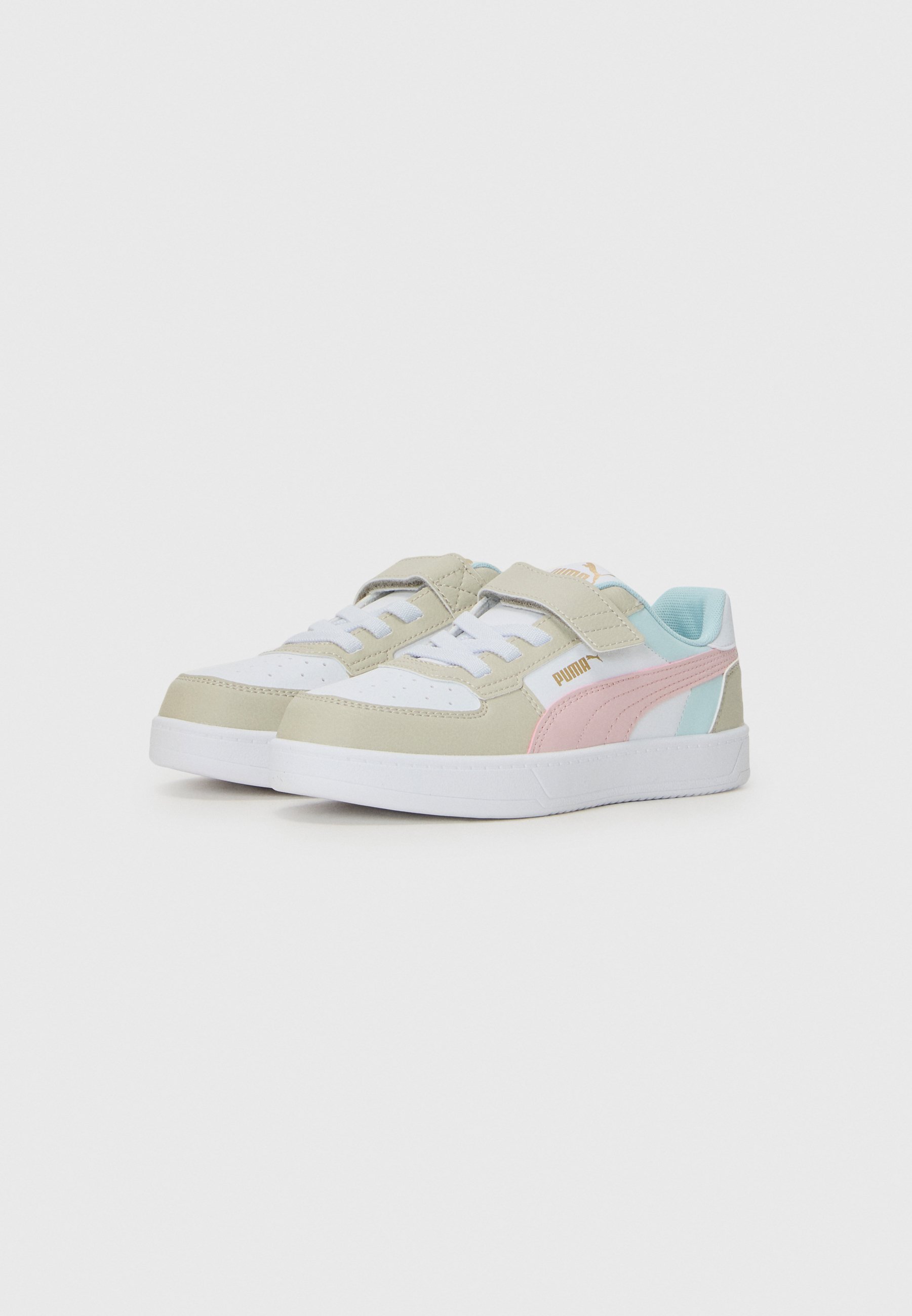 Puma CAVEN 2.0 BLOCK AC+ PS - Scarpe da ginnastica - polvere del deserto/nebbia malva/bianco