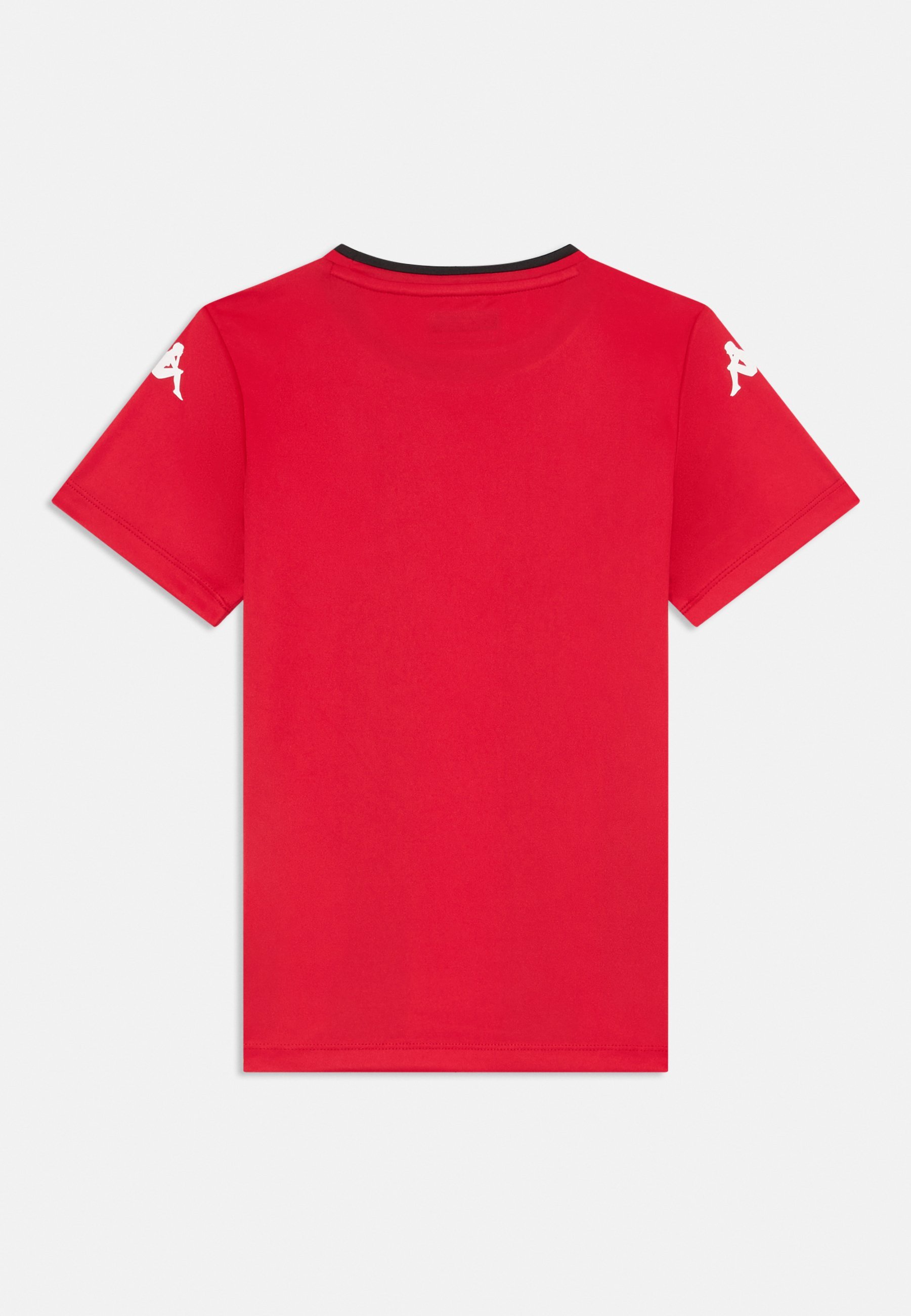 Kappa BUGO UNISEX - Sport T-shirt - rood/zwart