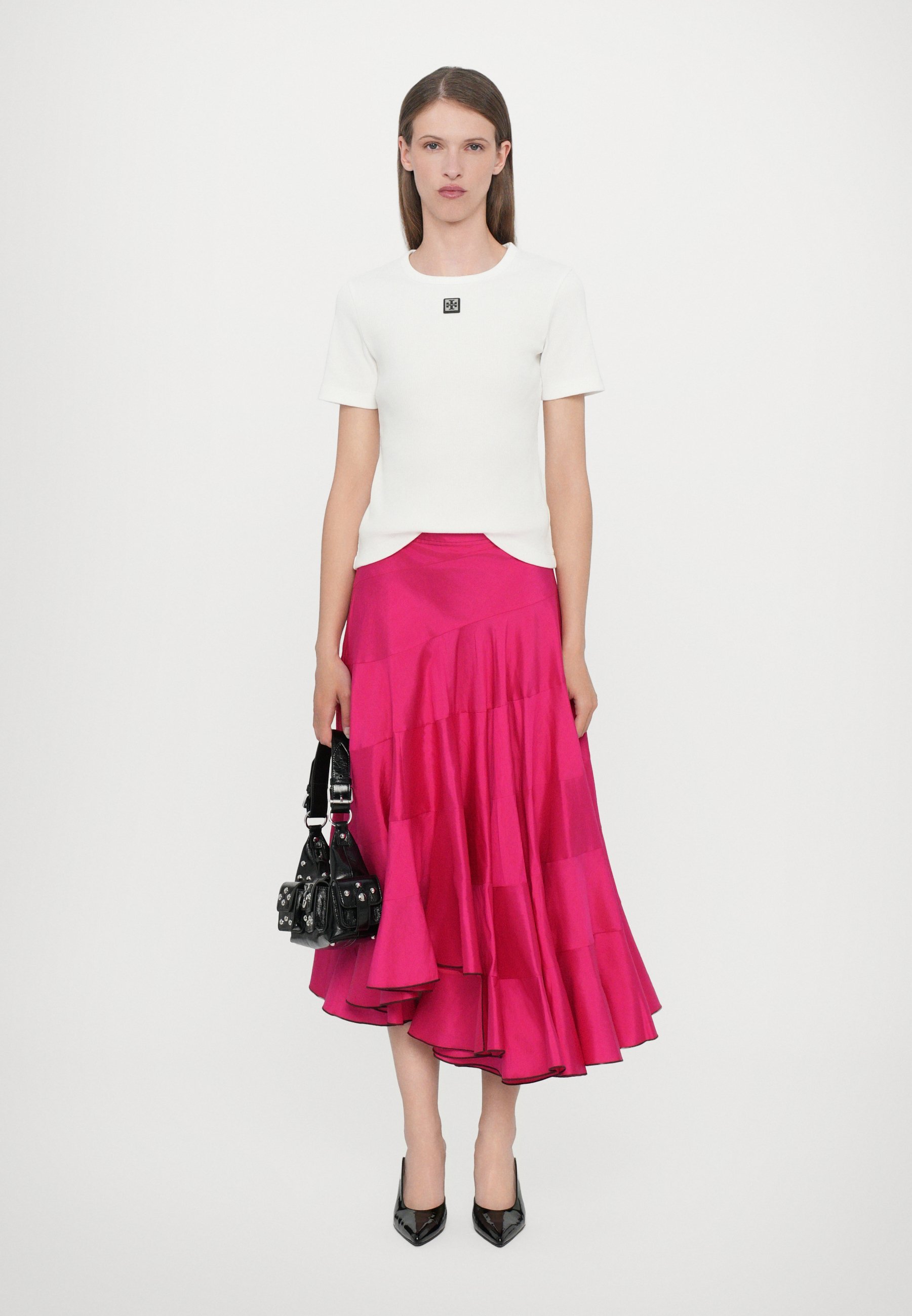 T-shirt con logo Tory Burch - T-shirt basic - bianco neve