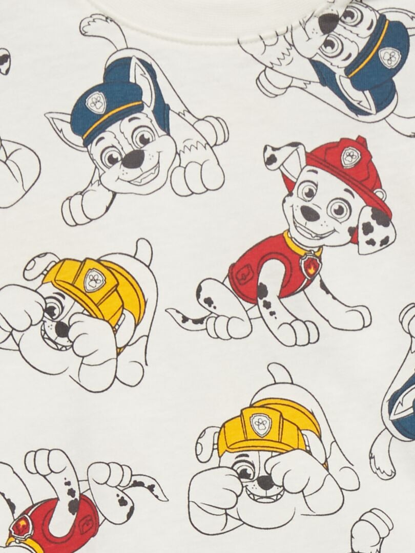 Conjunto de dos camisetas de Paw Patrol - Blanco