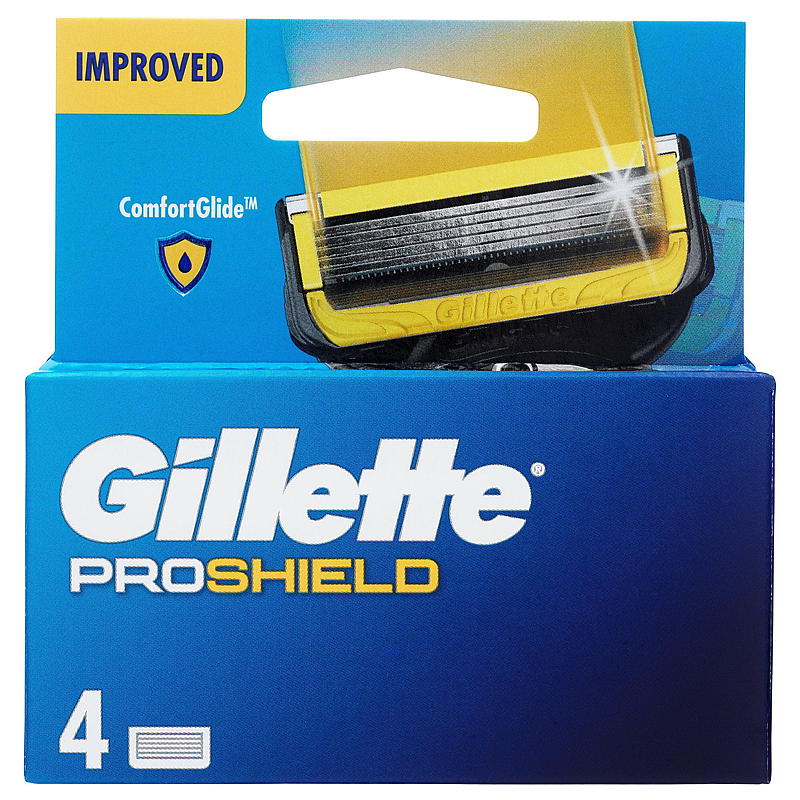 Gillette Klingen 4er-Pack Proshield Bedienungsanleitung
