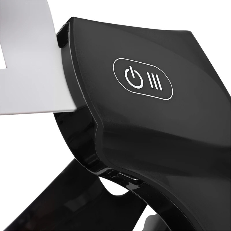 PALSAR7 Profesionalna LED maska Črno-zlata LED lepotna maska za obraz in vrat