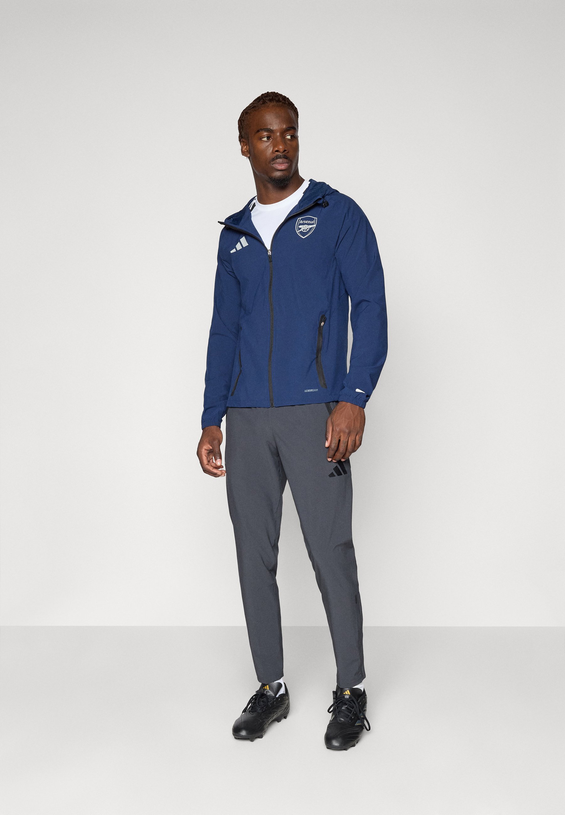 adidas Performance ARSENAL FC TIRO25 COMPETITION VIS TECH TRAVEL JACKET - Tenue de club - indigo nuit