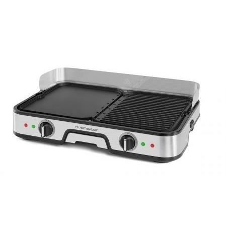 RIVIERA & BAR Plancha Grill - QPL525 - Cooking surface 45.5 x 29cm - Serves 6 to 8 people - 2000W