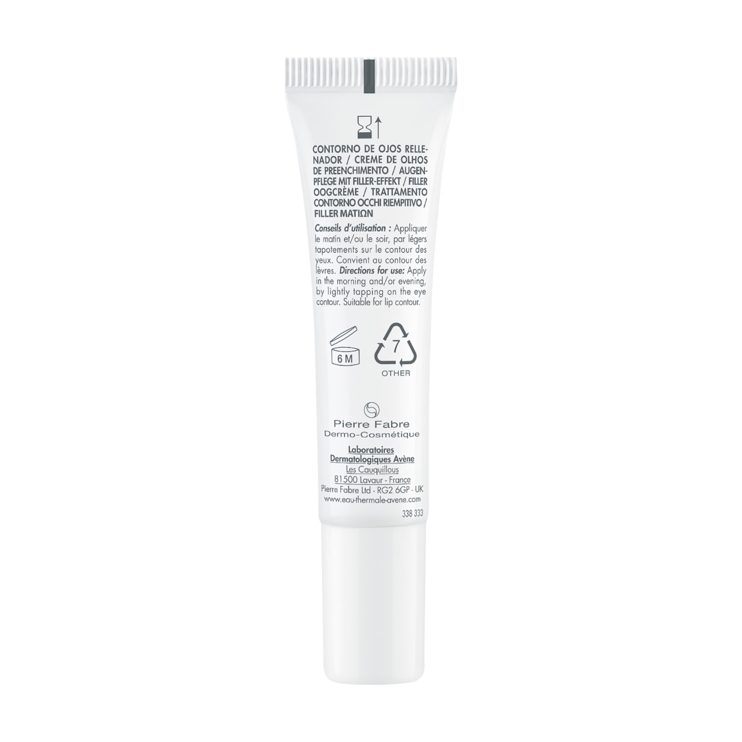 Crema contorno occhi filler Avène DermAbsolu - 15 ml