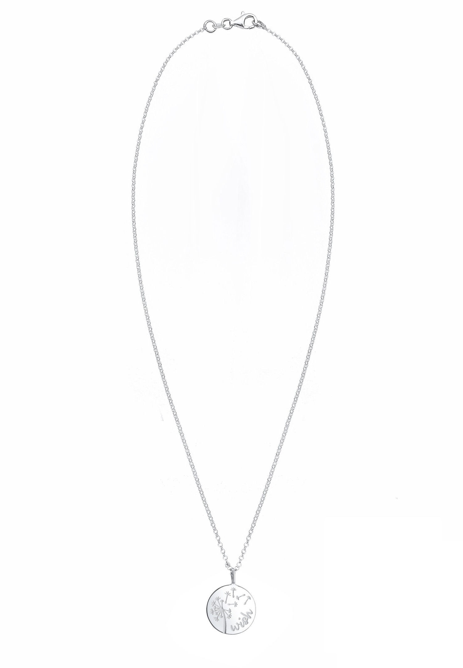 Elli Femmes Pendentif Aigrette de Pissenlit en Argent Sterling 925