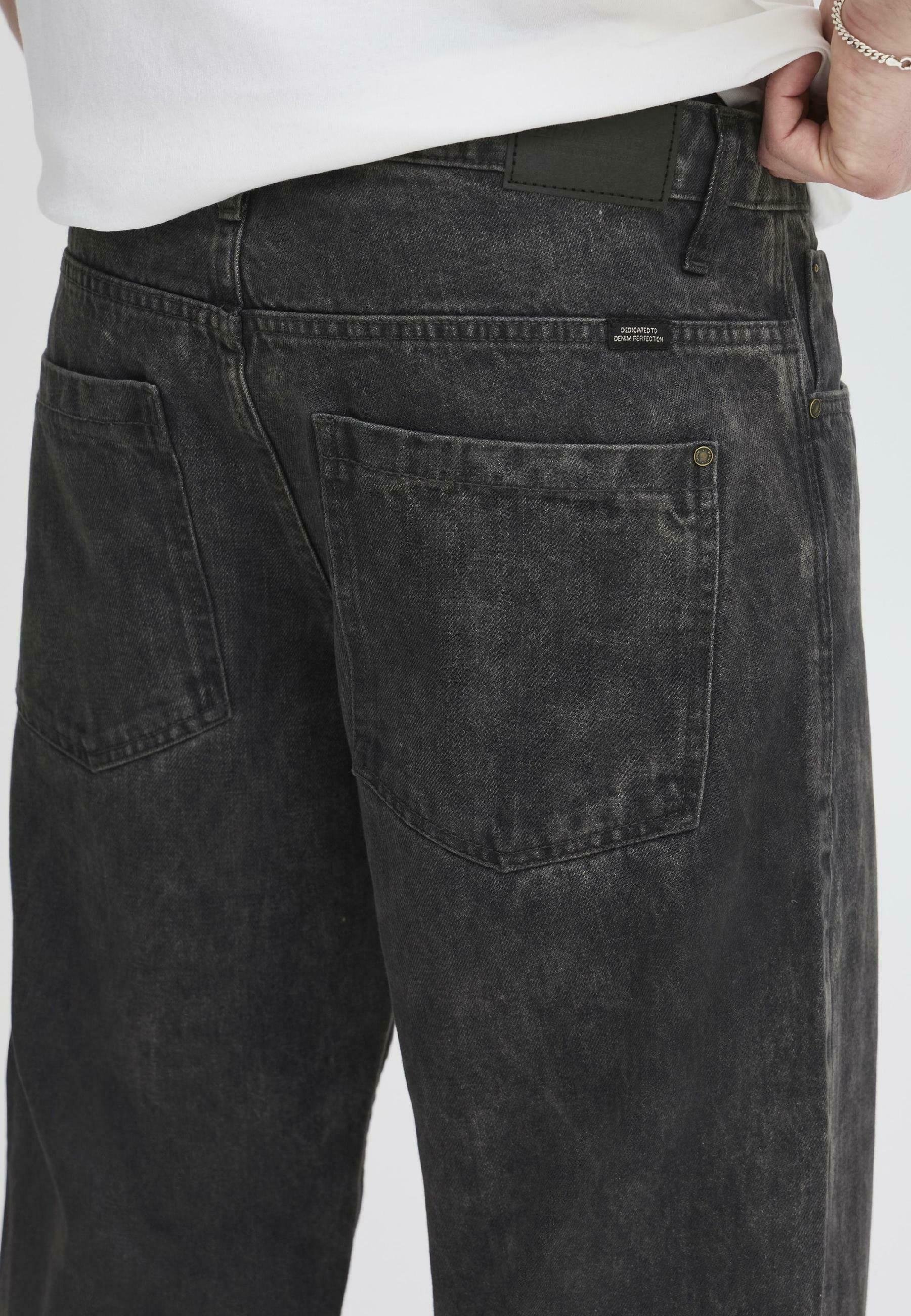 BHFLAKE LOOSE FIT - Džíny Relaxed Fit - black