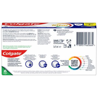 Colgate Pack Total Whitening -hammastahna 2 x 75 ml 2 x 75 ml