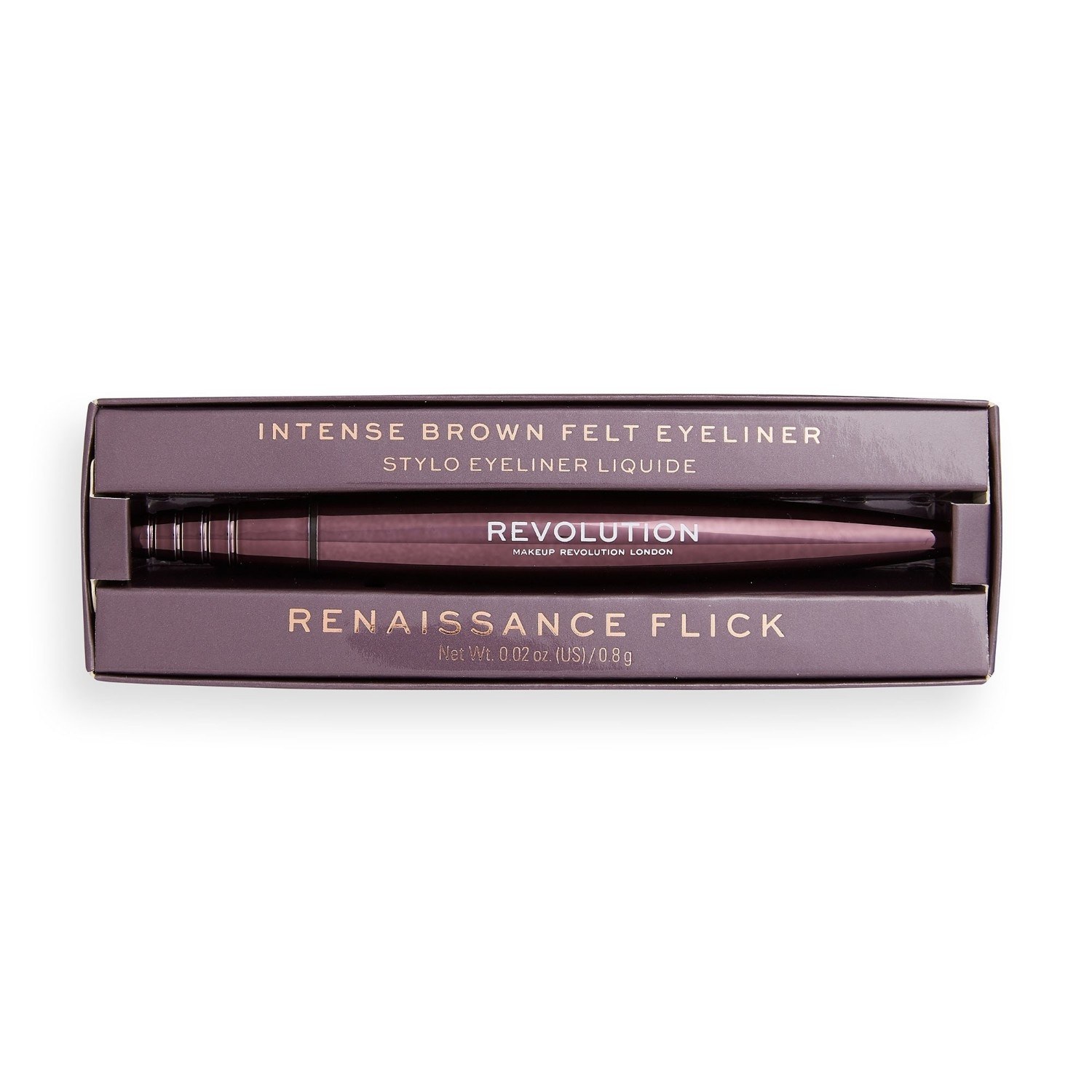 Revolution Eyeliner Renaissance Flick acu zīmulis - brūns