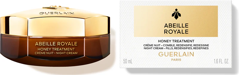 GUERLAIN Abeille Royale Honey Treatment Nachtcreme Straffende und Anti-Falten-Nachtcreme (nachfüllbar)