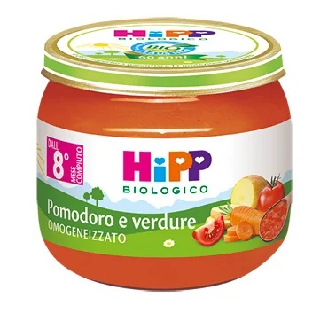 HIPP Bio-Tomaten-Gemüsesauce für Kinder, 2 x 80 g