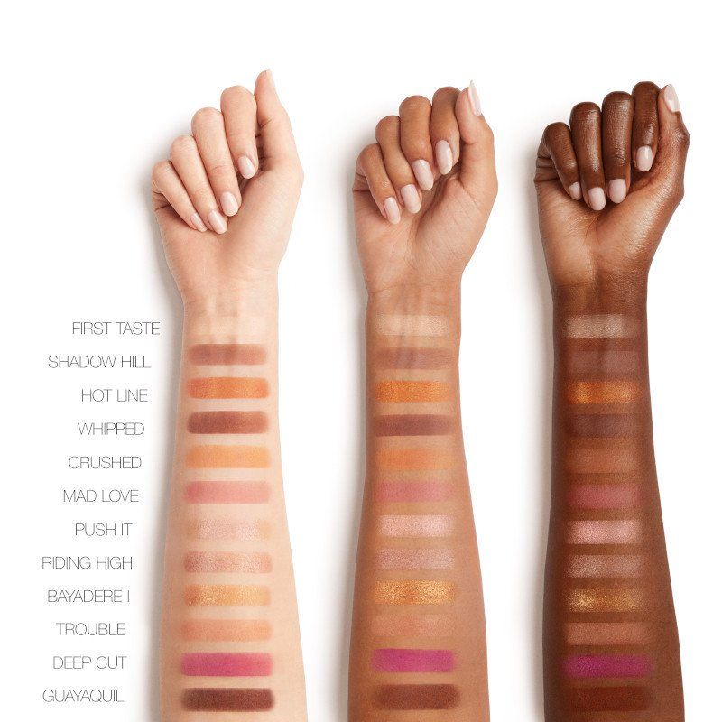 Paleta sjenila za oči Afterglow Luksuzna sjenila za oči