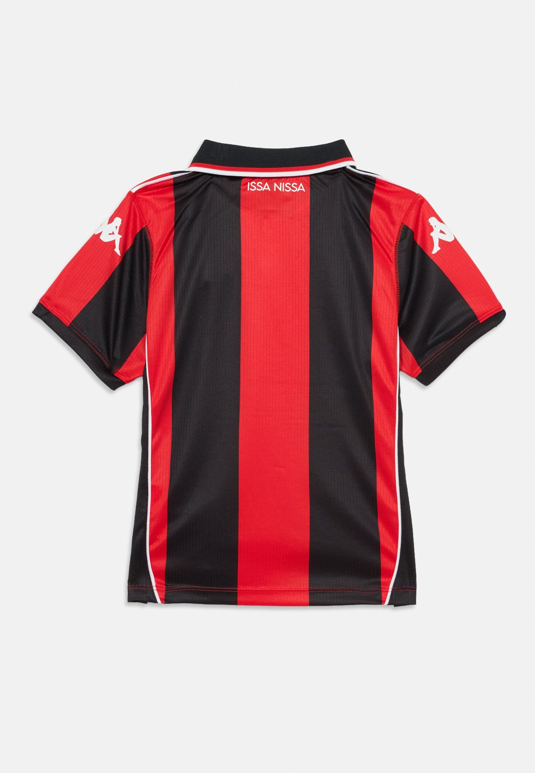 Kappa KOMBAT HOME UNISEX - Sport T-shirt - rood/zwart