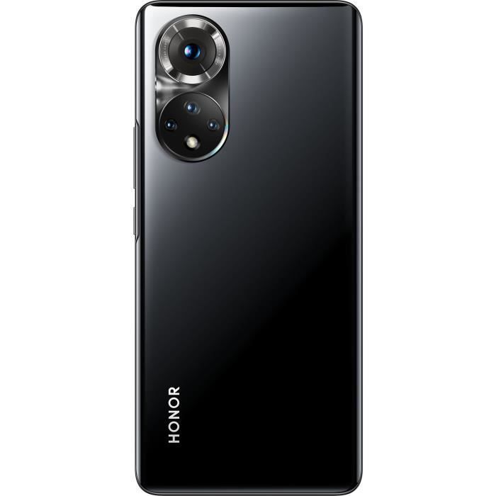 Smartphone HONOR 50 256Go Midnight Black - Double NanoSim 5G - Écran OLED 6,57 pouces - Quadcamera 108MP