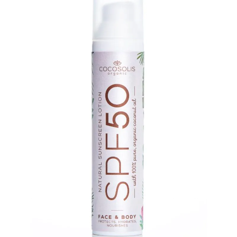 Cocosolis Natural Sunscreen Lotion SPF 50