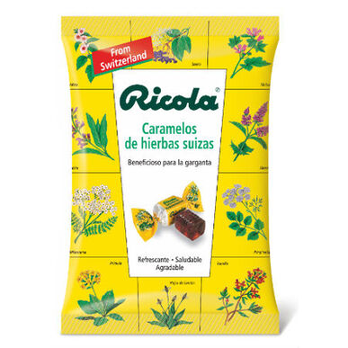 Ricola Švajčiarske bylinkové cukríky bez cukru 70g 70g