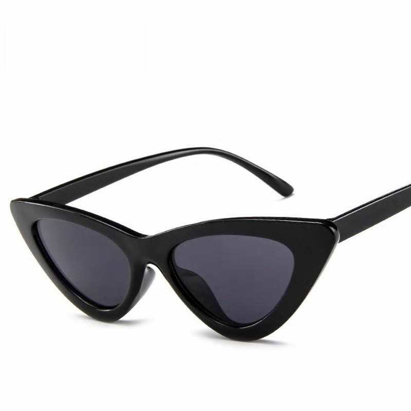 Cat-Eye-Sonnenbrille für Damen, sexy Retro, kleine Cat-Eye-Sonnenbrille für Herren, Marken-Designer, farbenfroh