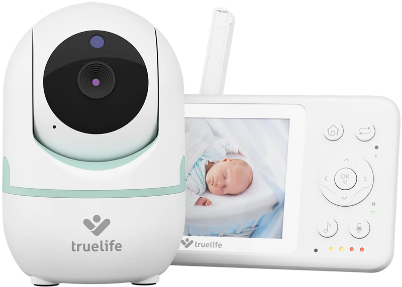 Câmera de vídeo digital para bebês TrueLife NannyCam R4