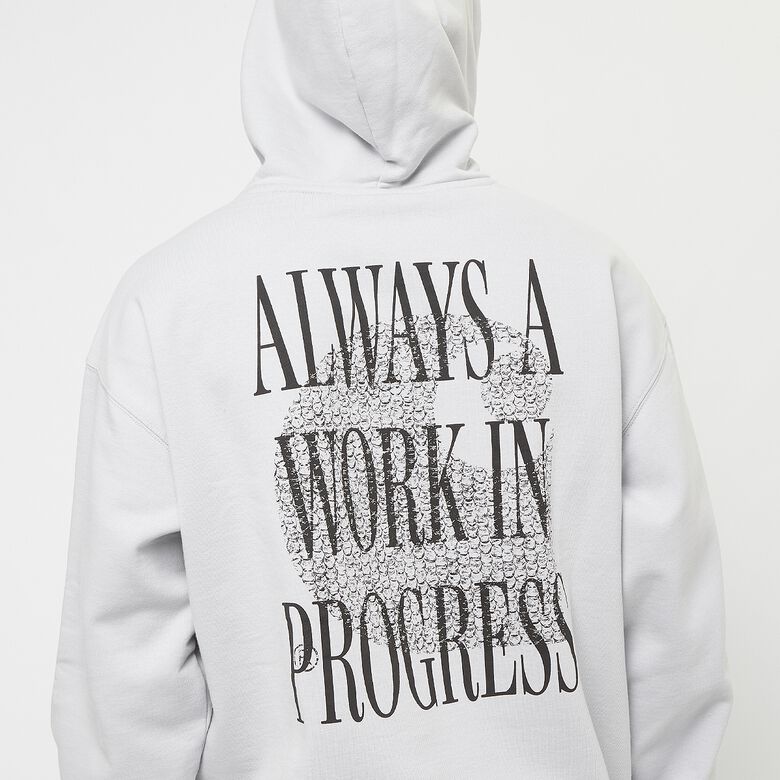 Kapuzenpullover „Immer in Arbeit“