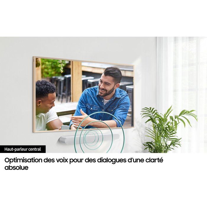 Soundbar - SAMSUNG - HW S67D/XE - Serie S - 5.0 canali - Bluetooth - Dolby Digital Plus - Bianca