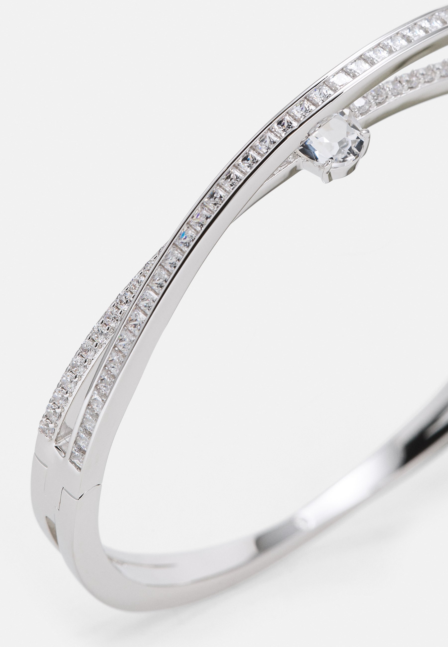 Swarovski HYPERBOLA BANGLE DROP - Armband - wit
