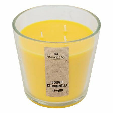Świeca zapachowa Nina Citronellla 500g odstrasza komary
