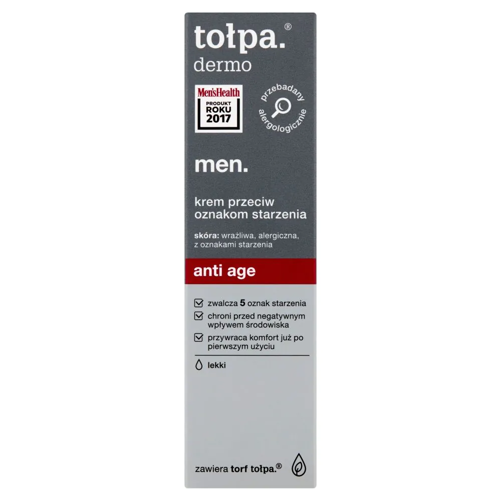 Tołpa Men 40+ Regenerujący krem przeciw Zmarszczkom