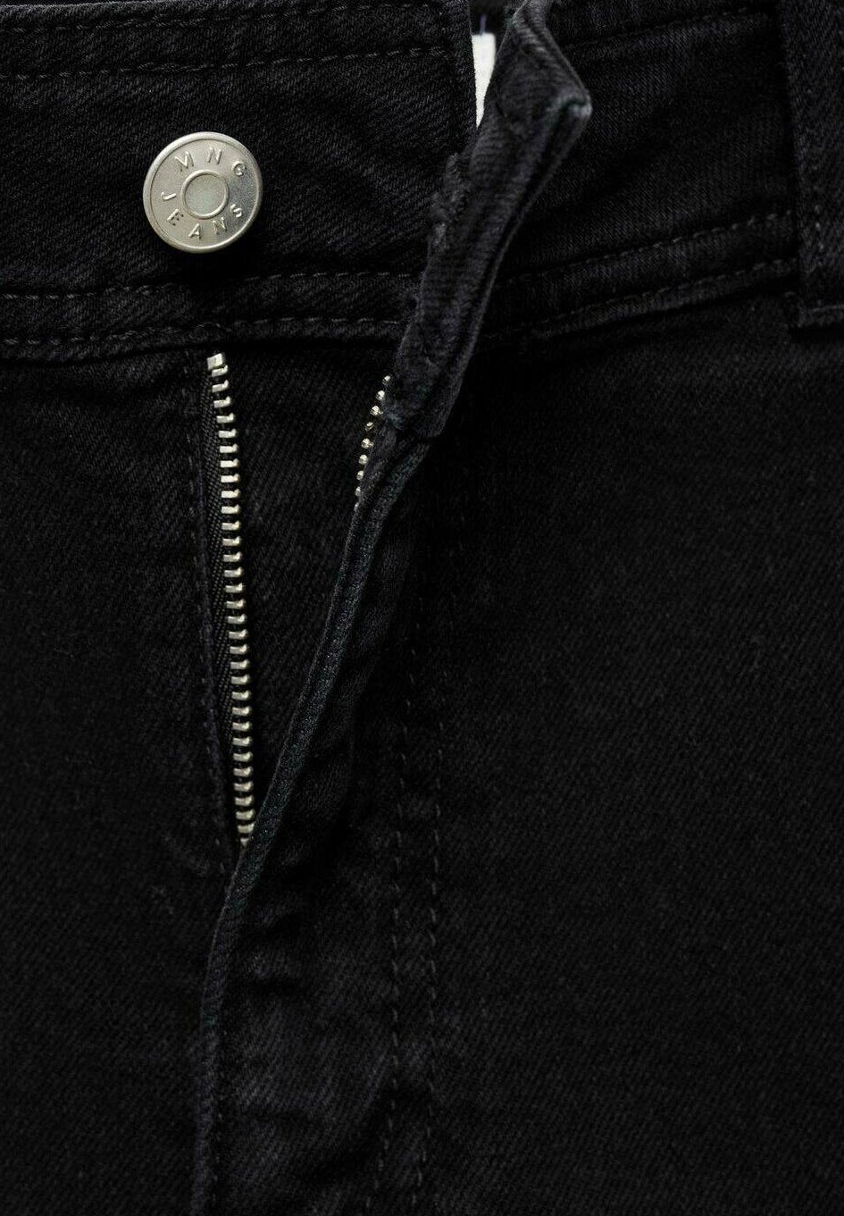 Mango flared jeans - zwarte denim