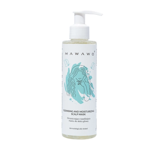 Mawawo Cleansing And Moisturizing Scalp oczyszczająco-nawilżająca maska do skóry głowy 200ml
